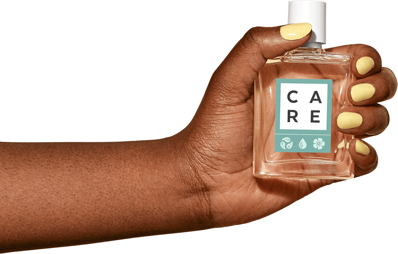 CARE Clean Linen Flakon in Hand
